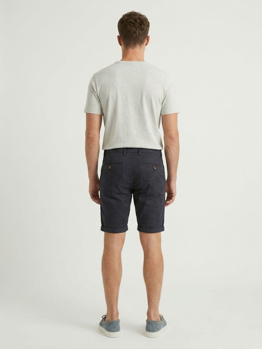 Bermuda in cotone navy BU26S29BEPA1461TWILL 200 ANDREA MORANDO 