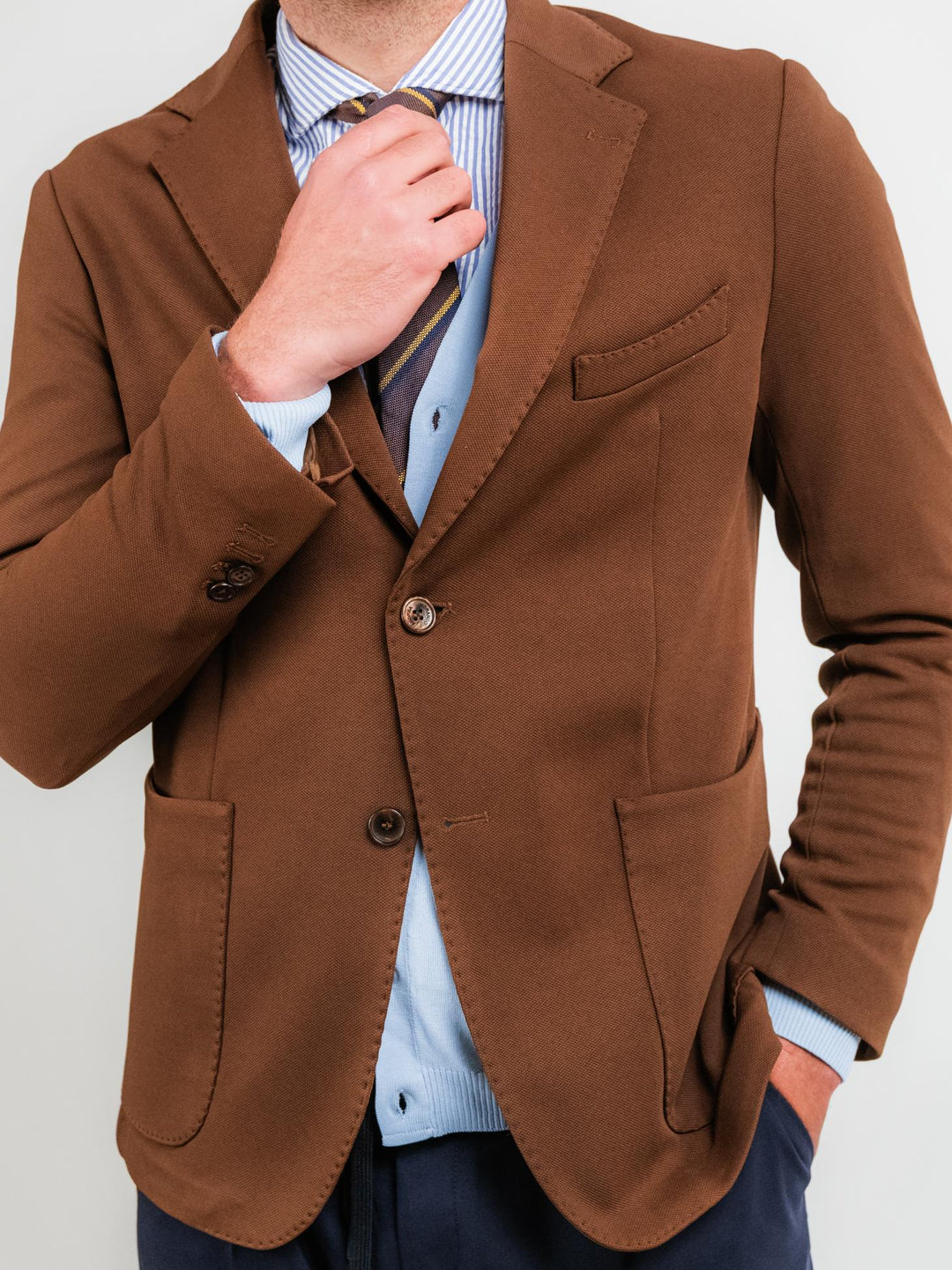 BLAZER MONOPETTO CAFFE