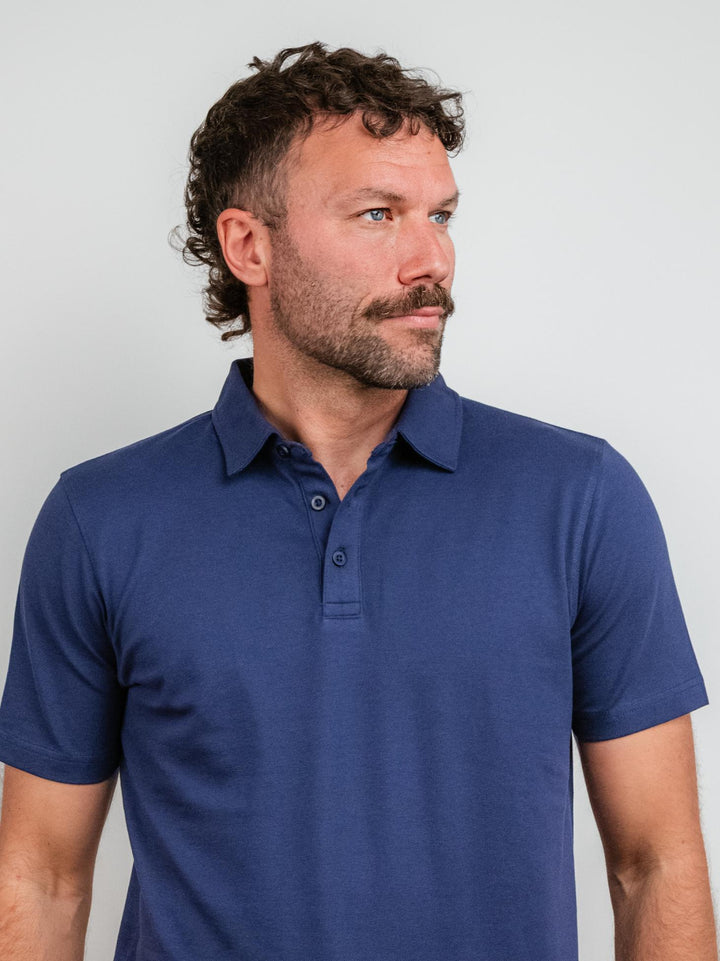 POLO IN JERSEY BLUETTE 2902425 215 ANDREA MORANDO 