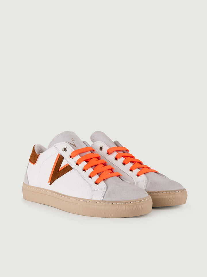 SNEAKERS OLYMPIC CUOIO