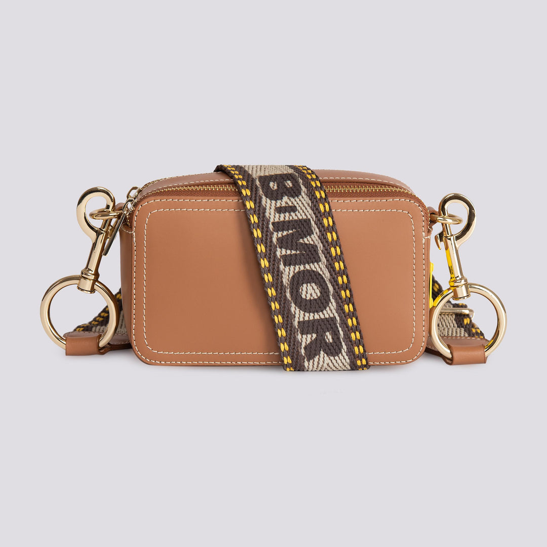 BORSA A TRACOLLA YOURS IN PELLE CUOIO YOURS CUOIO BIMOR 