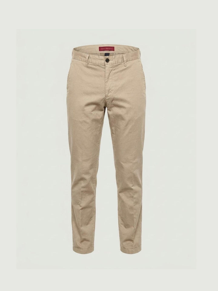 Pantalone chino in cotone beige CO0123M 2018 ANDREA MORANDO 