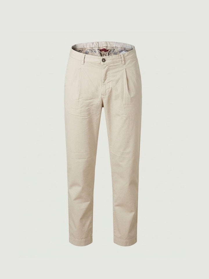 Pantalone chino in cotone sabbia BU26S33PAPA1461TWILL 110 ANDREA MORANDO 