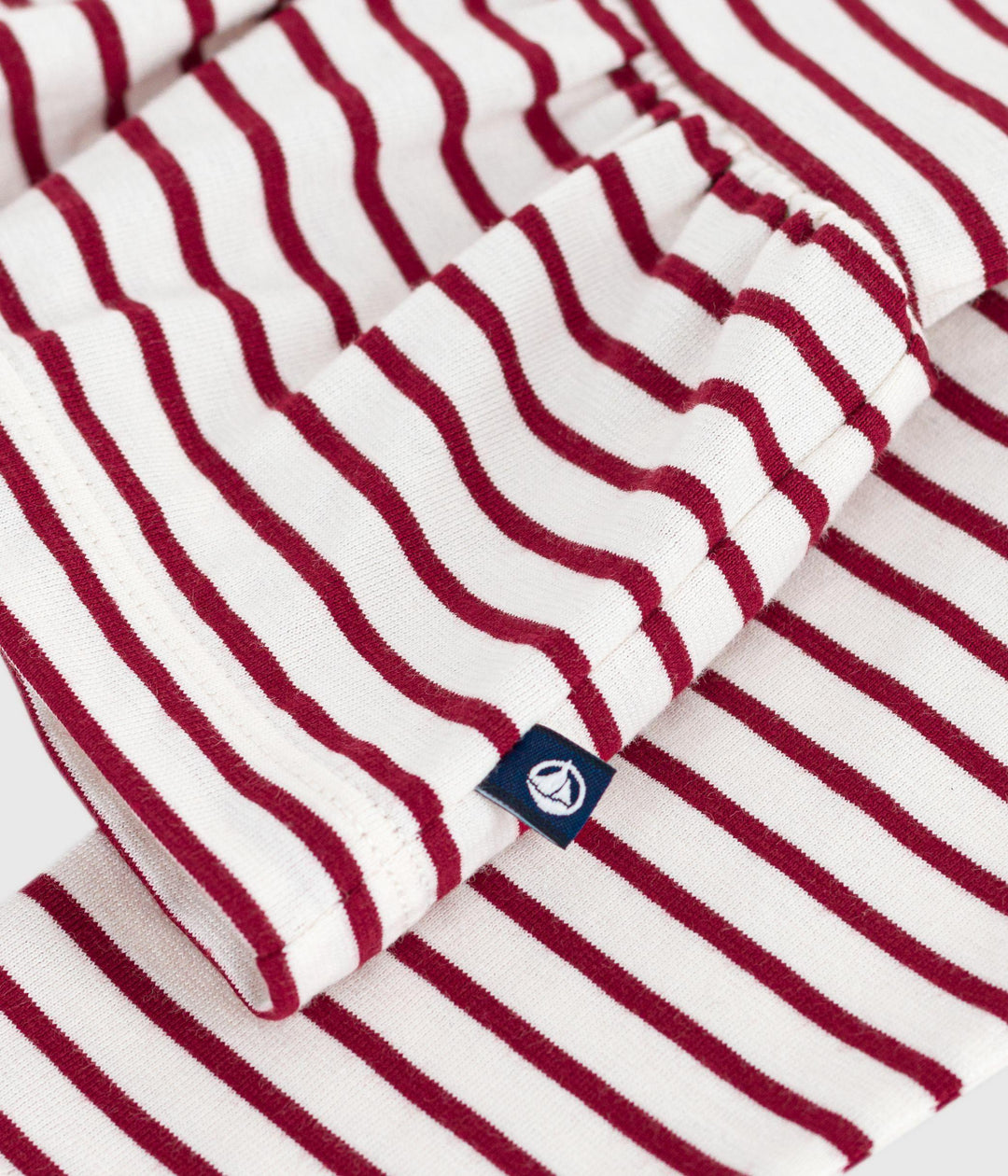 Marinière in cotone bambina A0E1E 01 PETIT BATEAU 