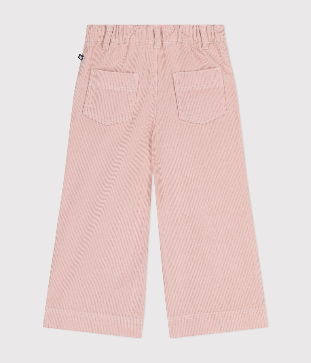 Pantaloni scampanati in velluto rosa A0BB0 01 PETIT BATEAU 