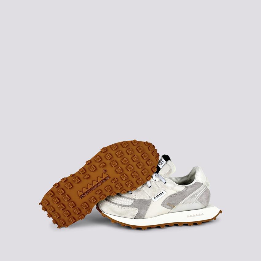 Sneaker Run Of BODRUM Finch GHIACCIO E TORTORA FINCH W 9377 RUN OF 