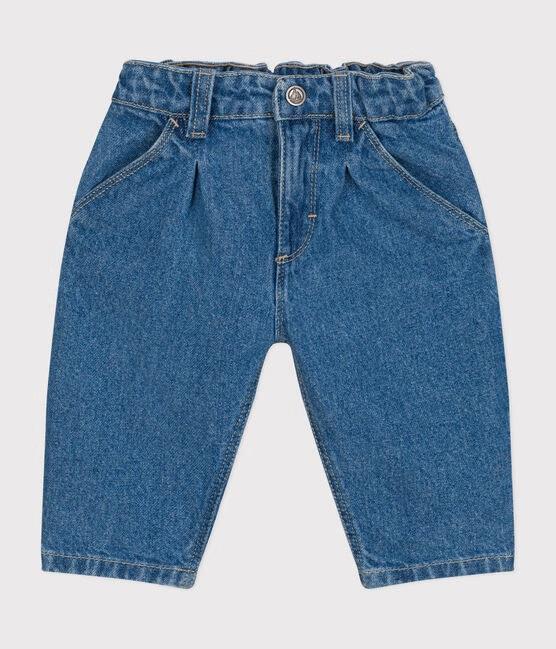Pantaloni in denim blu unisex A0B0Q 01 PETIT BATEAU 