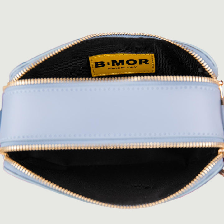 BORSA A TRACOLLA IN PELLE CARTA ZUCCHERO CON DOPPIA TASCA YOURS CARTA ZUCCHERO BIMOR 