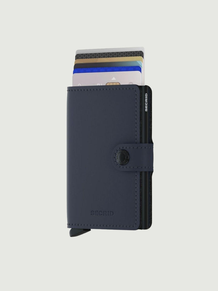 MINIWALLET MATTE BLU MM NIGHTBLUE SECRID 