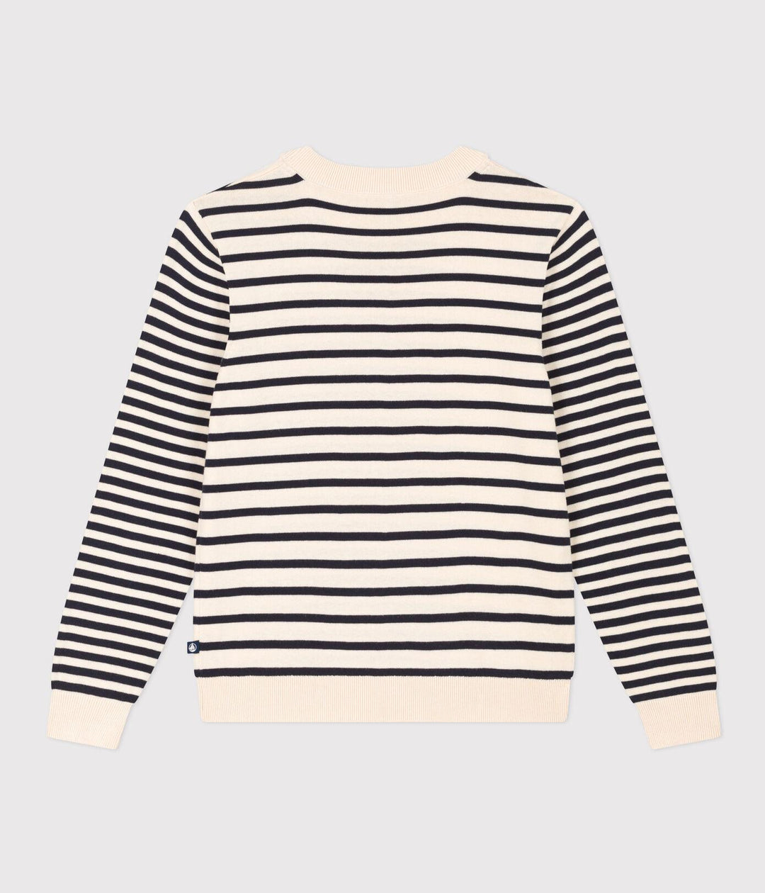 PULLOVER IN COTONE MARINIÈRE DONNA A089W 01 PETIT BATEAU 