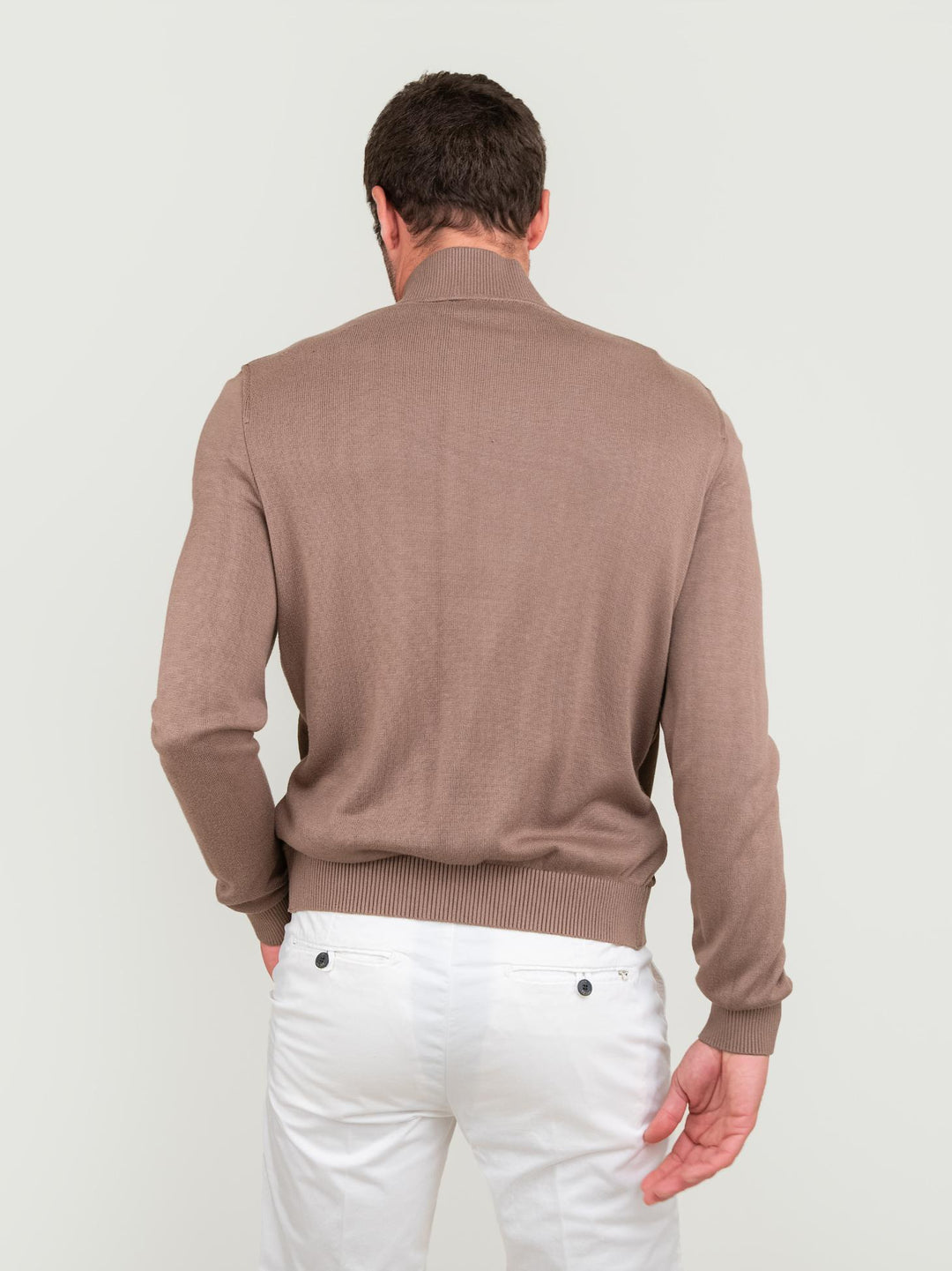 GIACCA LEGGERA IN PELLE E MAGLIA TON SUR TONE DEREK KNIT 85 JACK LEATHER 
