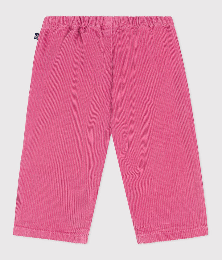 Pantaloni in velluto tinta unita neonato A0EE7 02 PETIT BATEAU 