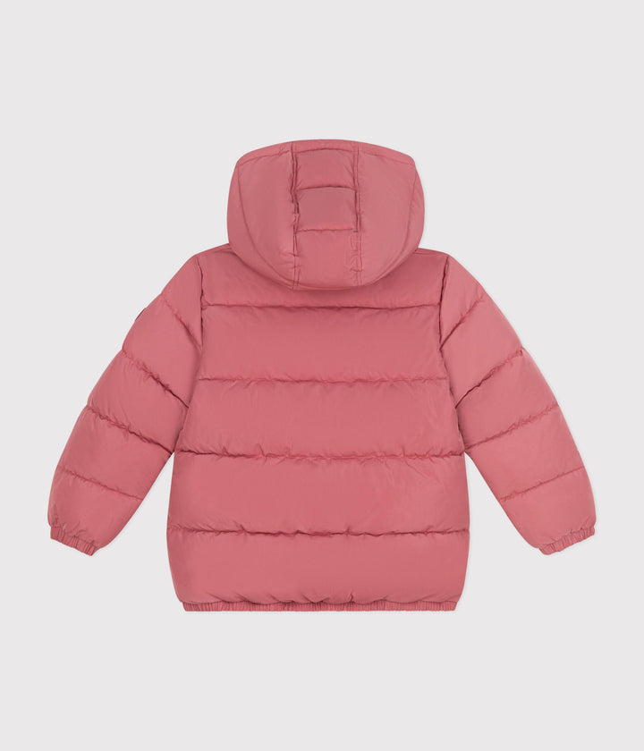 Piumino rosa in micropile bambina A0BBH 03 PETIT BATEAU 