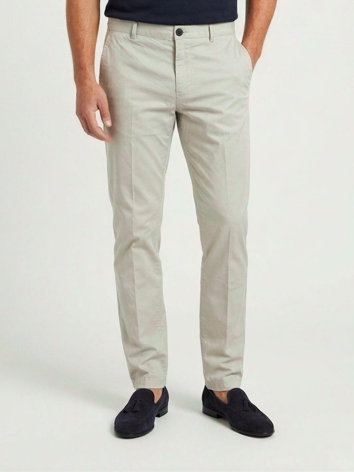 Pantalone striker chino in cotone grigio ghiaccio T83STR 938 NOLAB 