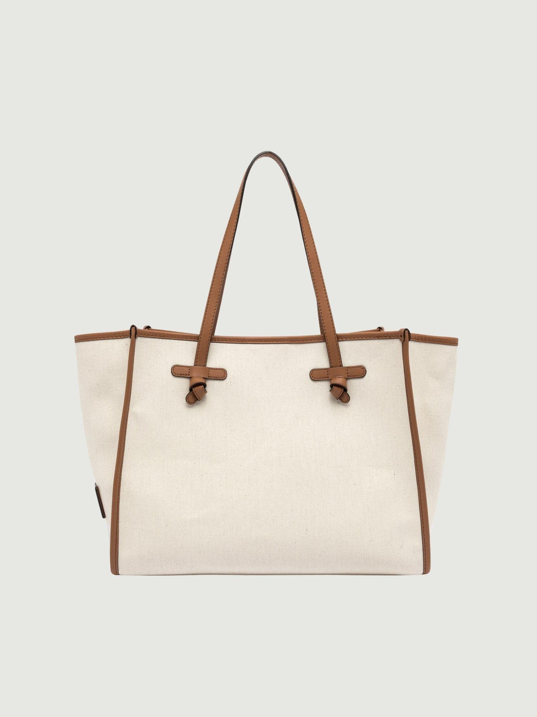 Shopping Marcella grande in canvas panna BS 6850/COMM CNV-SE 13931 GIANNI CHIARINI 