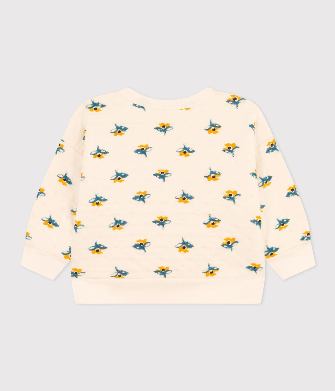FELPA IN TUBIQUE TRAPUNTATO A08R8 01 PETIT BATEAU 