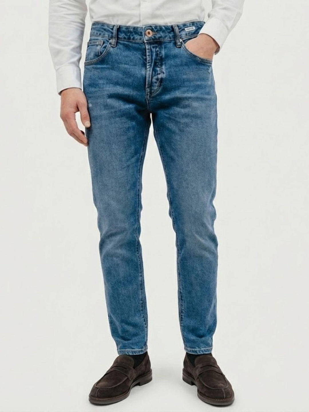 JEANS DANNY REGULAR FIT LAVAGGIO MEDIO DANNY912 B3 UNIFORM 