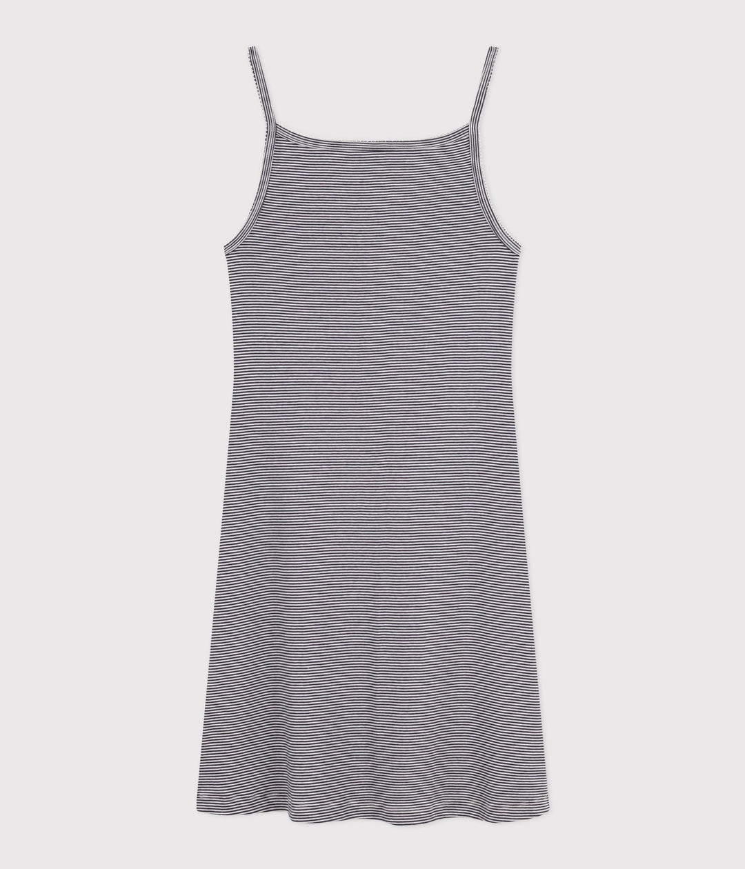 CAMICIA DA NOTTE IN COTONE RIGATO DONNA A099E 01 PETIT BATEAU 