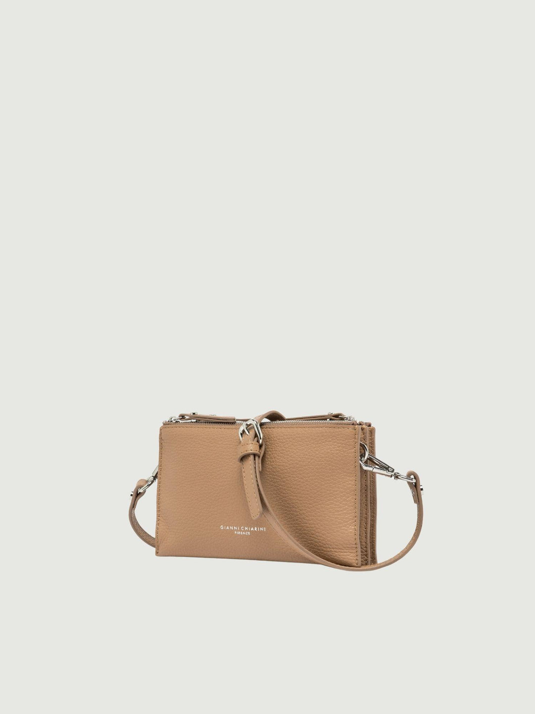 Borsa Lucille in pelle martellata clay piccola BS 11810/COMM GRN 5313 GIANNI CHIARINI 
