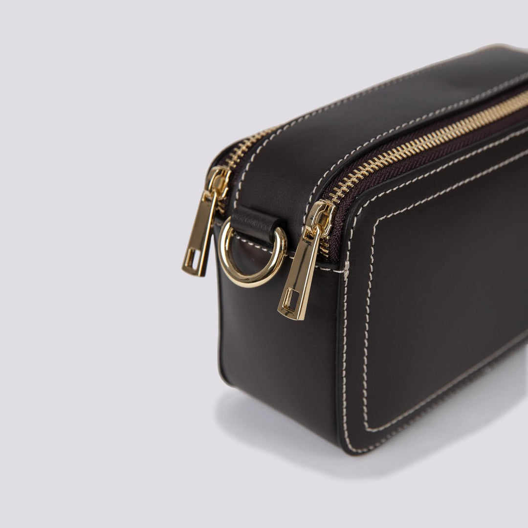 BORSA A TRACOLLA YOURS IN PELLE MARRONE YOURS T MORO BIMOR 