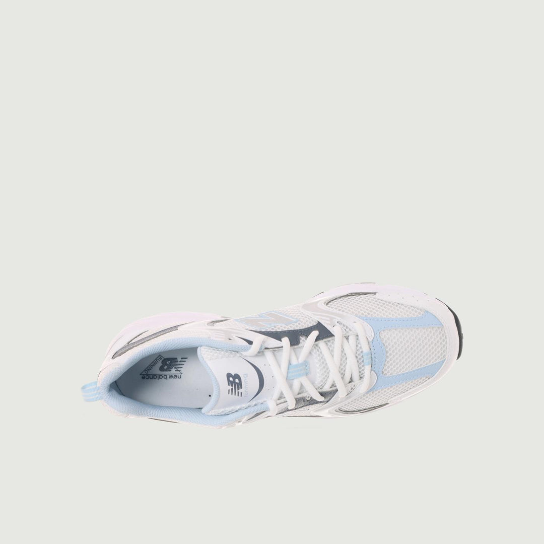 SNEAKER NEW BALANCE 530 BIANCO AZZURRO E GRIGIO MR530RA D NEW BALANCE 