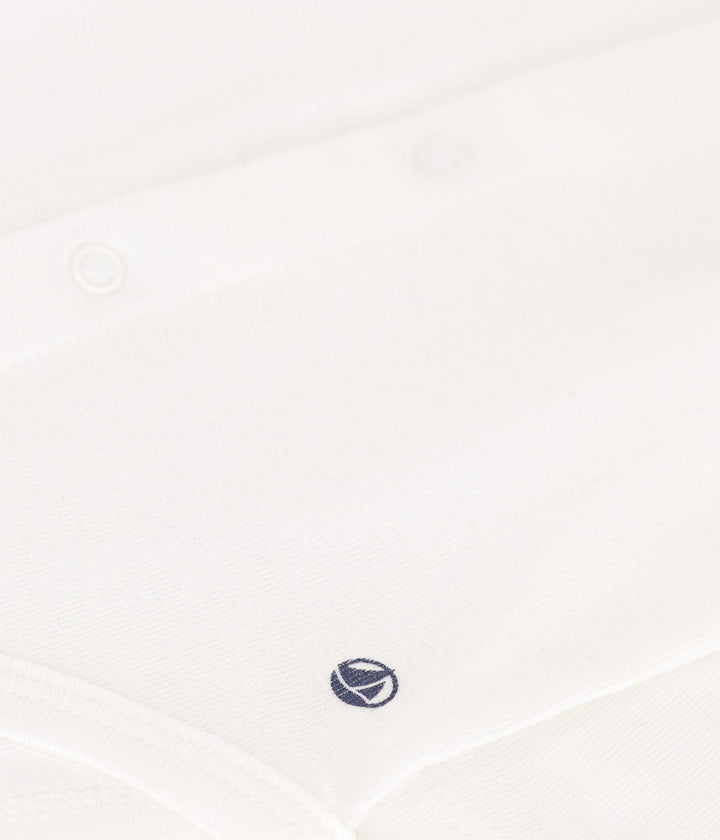 BODY IN COTONE A MANICA LUNGA CON COLLARETTO A085F 01 PETIT BATEAU 