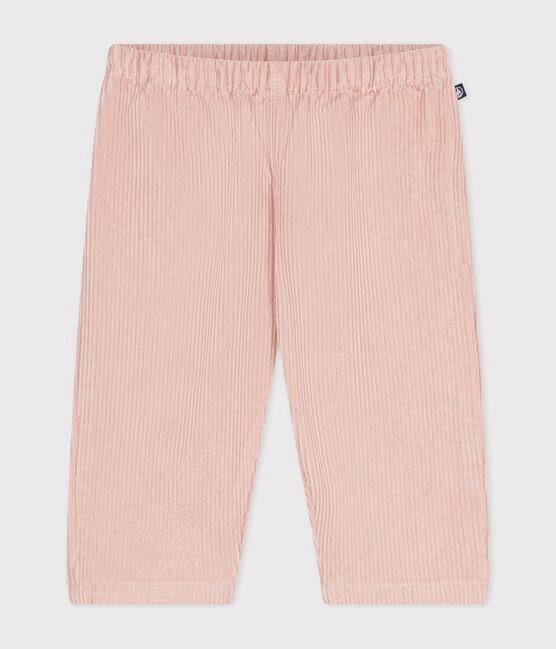 Pantaloni rosa in velluto A0B10 03 PETIT BATEAU 
