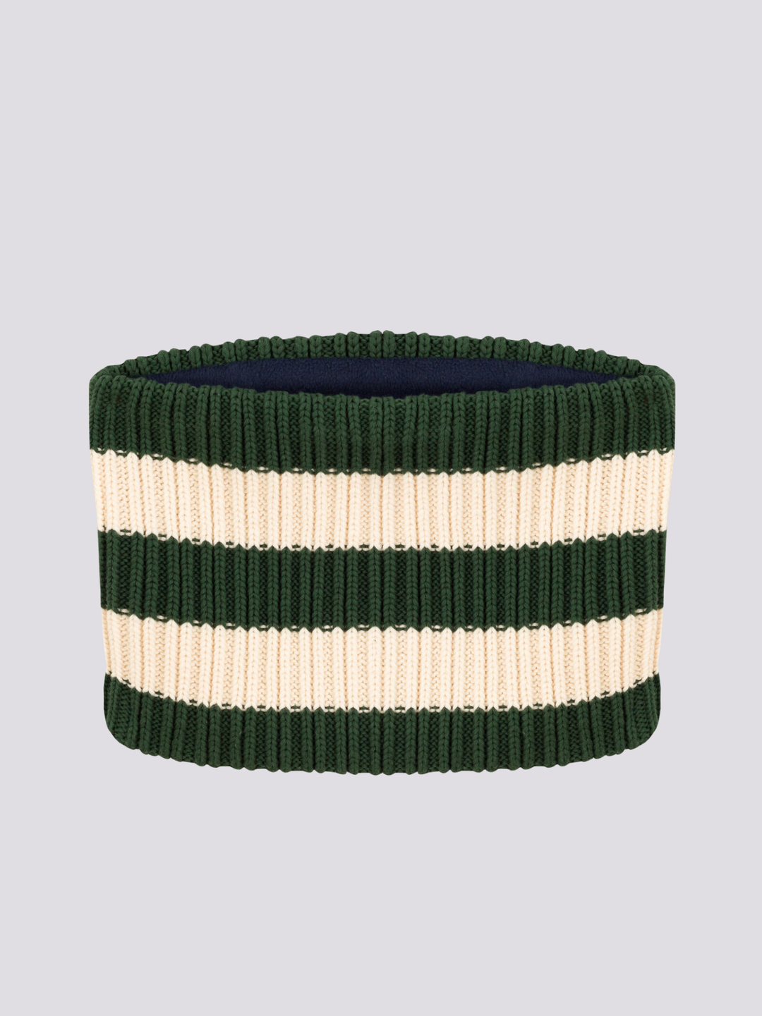 SNOOD IN MAGLIA A RIGHE CON FODERA IN PILE A08DX 01 PETIT BATEAU 