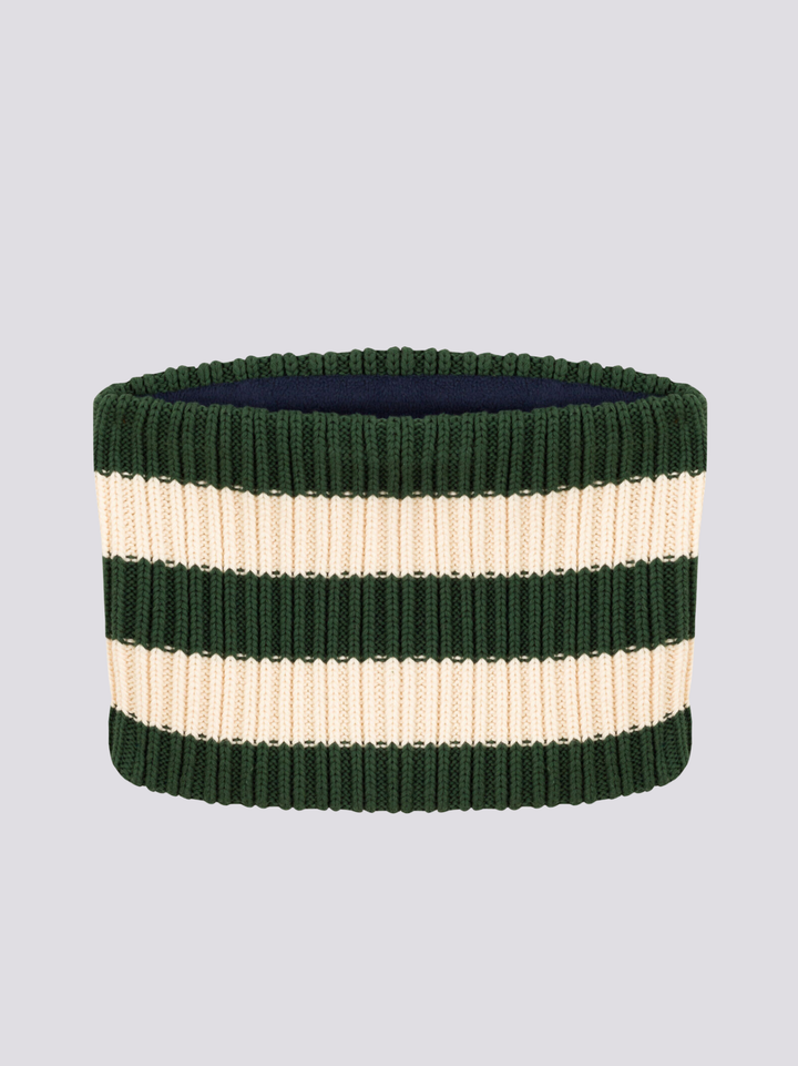 SNOOD IN MAGLIA A RIGHE CON FODERA IN PILE A08DX 01 PETIT BATEAU 