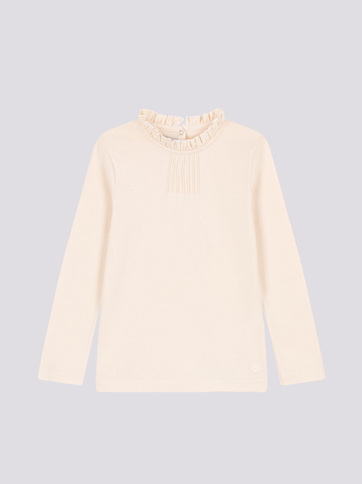 MAGLIA A MANICHE LUNGHE IN COTONE A08GW 02 PETIT BATEAU 