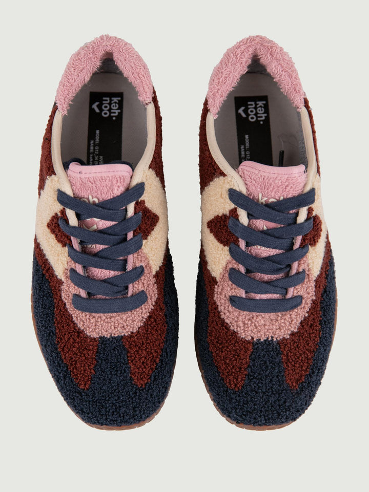 Sneaker Kehnoo KV 9724 colore Navy Bordeaux 9724 224 KEH.NOO 