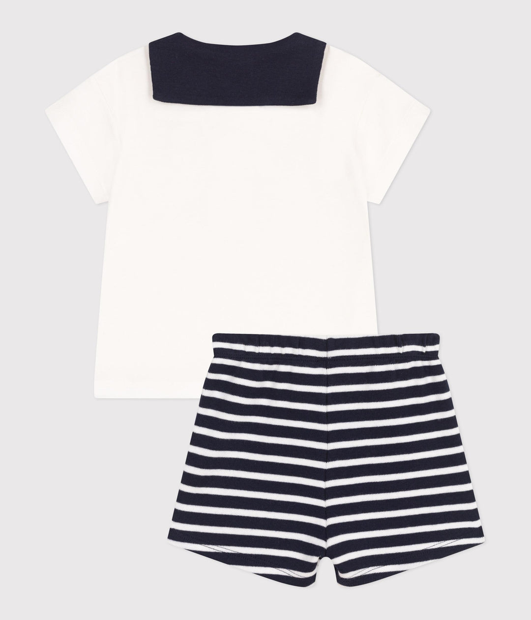 COMPLETO 2 PEZZI CON T-SHIRT ALLA MARINARA