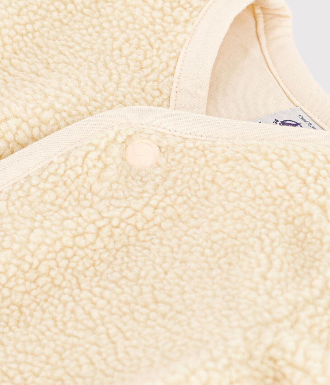 GIACCA IN SHERPA PER BEBÈ A08B3 01 PETIT BATEAU 