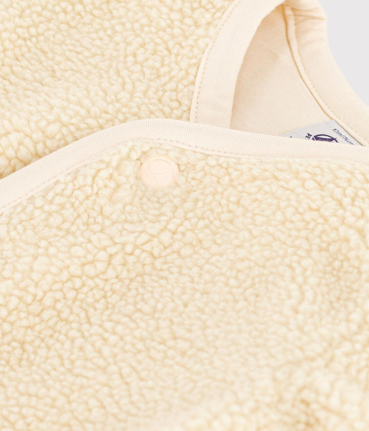 GIACCA IN SHERPA PER BEBÈ A08B3 01 PETIT BATEAU 