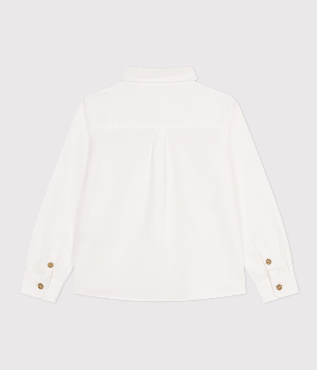 CAMICIA BIANCA BAMBINO A09O5 01 PETIT BATEAU 