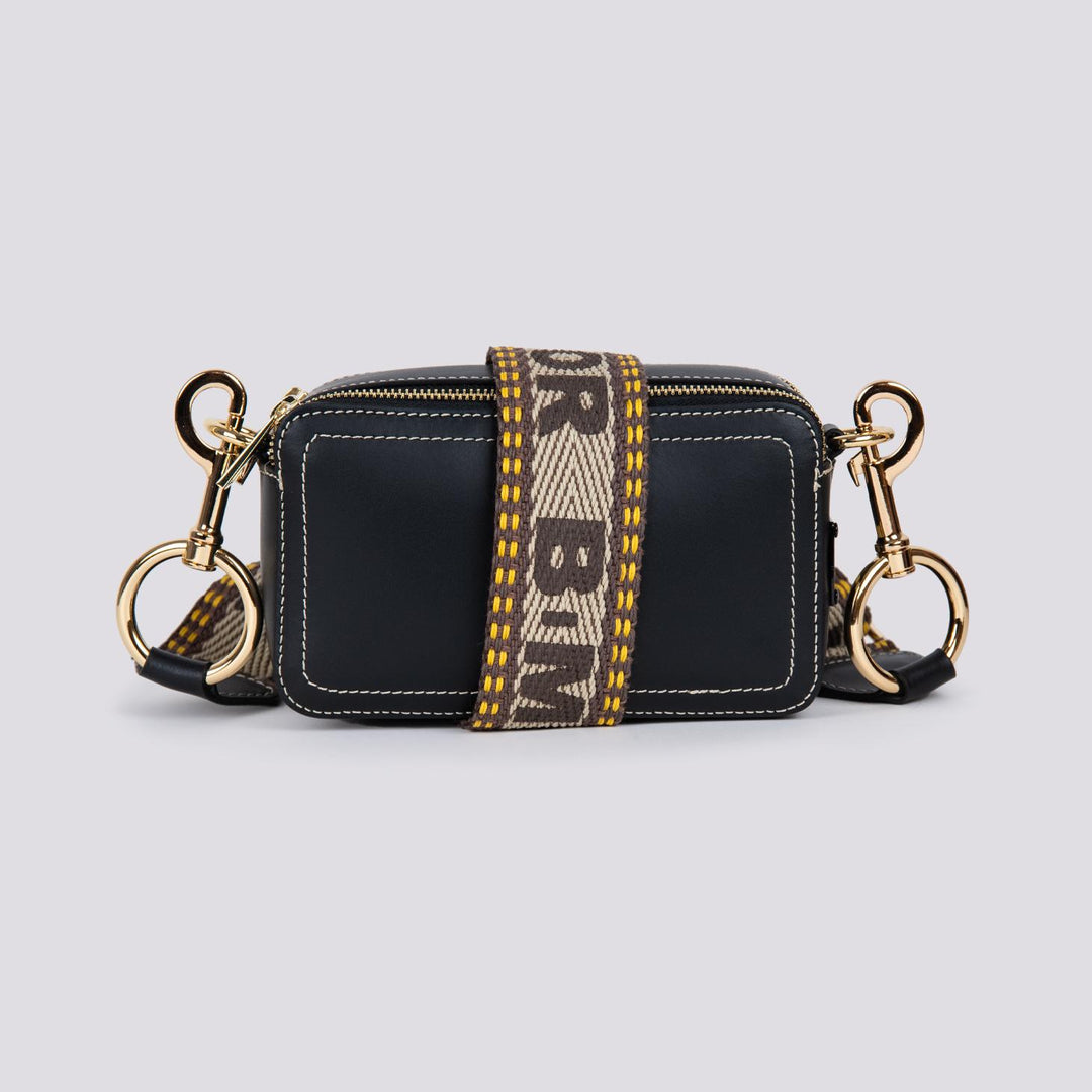 BORSA A TRACOLLA  YOURS IN PELLE NERA YOURS NERO BIMOR 