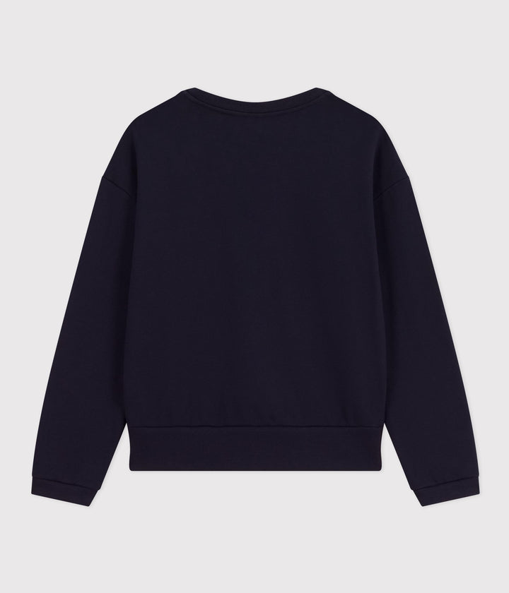 MAGLIA IN TESSUTO FELPATO DONNA A09VK 01 PETIT BATEAU 