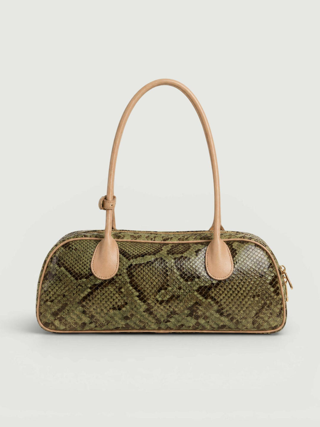Borsa a spalla Doxie in pelle di pitone verde DOXIE PITONE VERDE BIMOR 