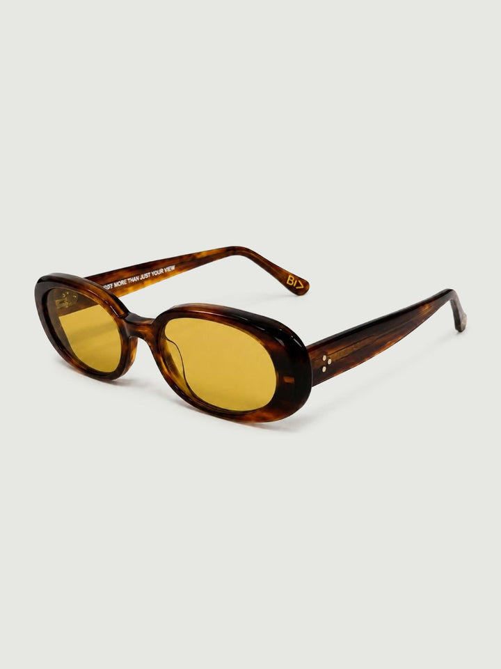Occhiale da sole Kikki in acetato Havana Yellow KIKKI HAVANA YELLOW BIMOR 