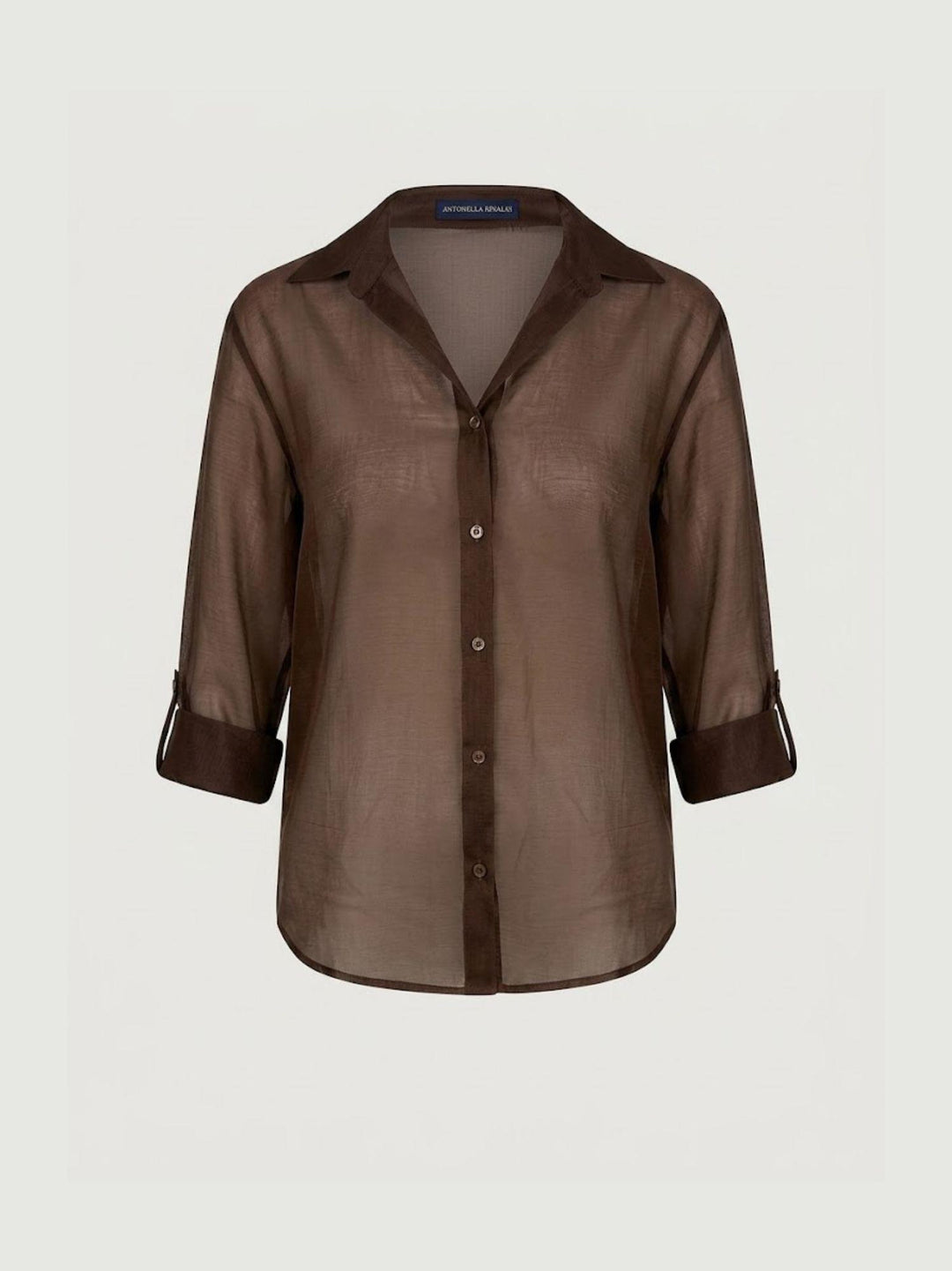 Camicia semitrasparente testa moro M796/071 5 ANDREA MORANDO 
