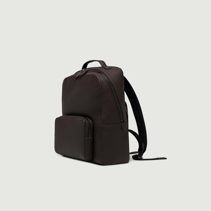 ZAINO FLORENCE IN PELLE MARTELLATA TESTA MORO ZNU B17813-1 QNT 221 GIANNI CHIARINI 