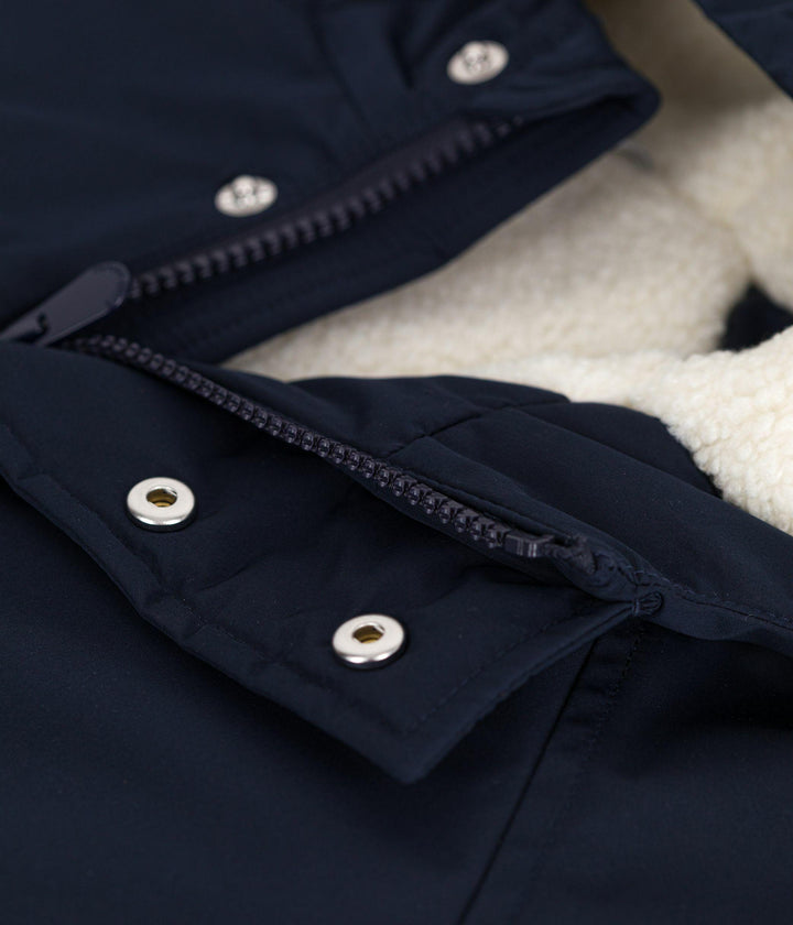 PARKA BAMBINO LUNGHEZZA MIDI TINTA UNITA A0DSQ 01 PETIT BATEAU 