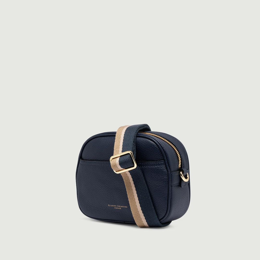 Borsa a tracolla Nina in pelle Navy BS 10530/24PE GRN-NA 0208 GIANNI CHIARINI 