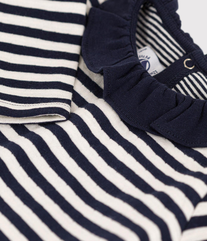 BLUSA IN TUBIQUE A MANICA LUNGA A091V 01 PETIT BATEAU 
