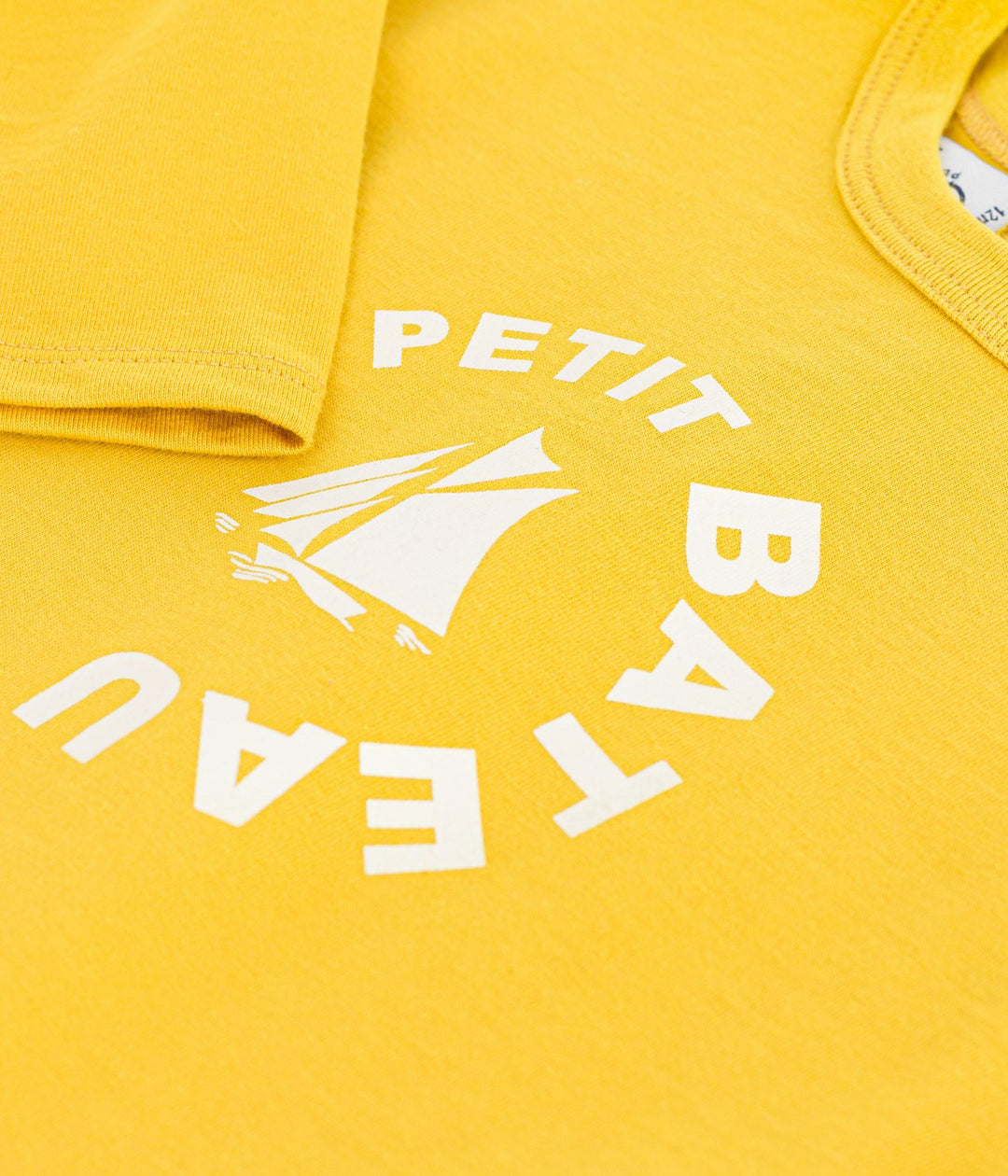 Maglietta a maniche lunghe con logo A0EDV 07 PETIT BATEAU 