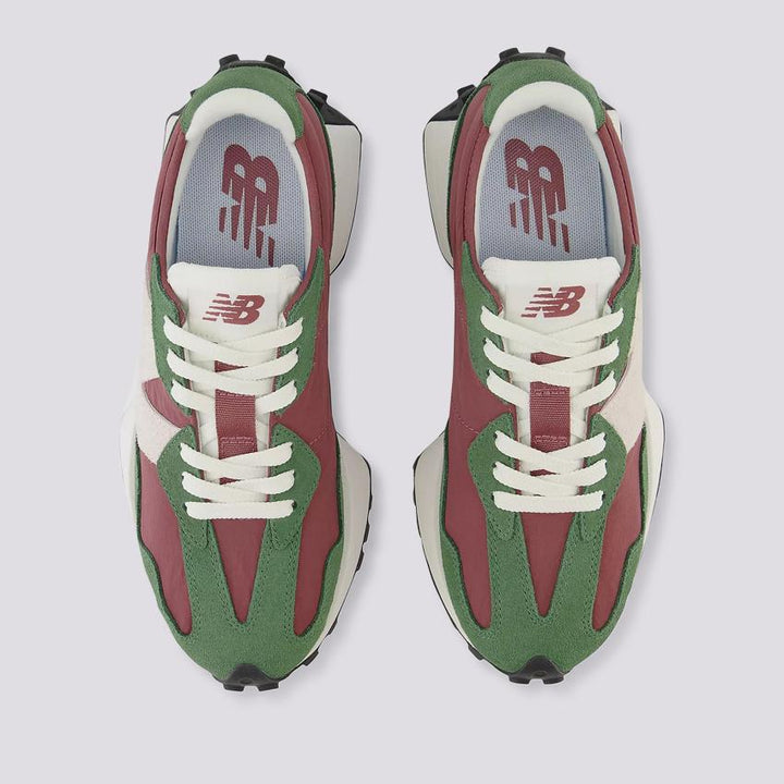 Sneaker 327 Verde Nori e borgogna WS327UO BNORI NEW BALANCE 
