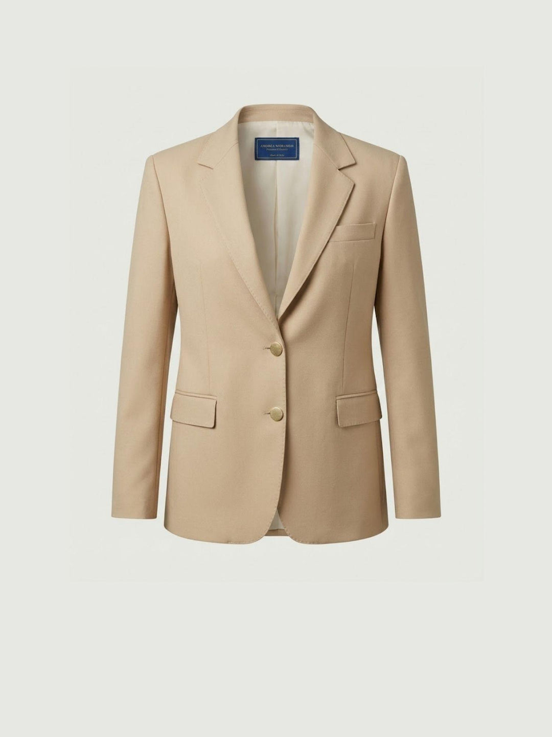 Blazer monopetto beige 3629 4841 ANDREA MORANDO 