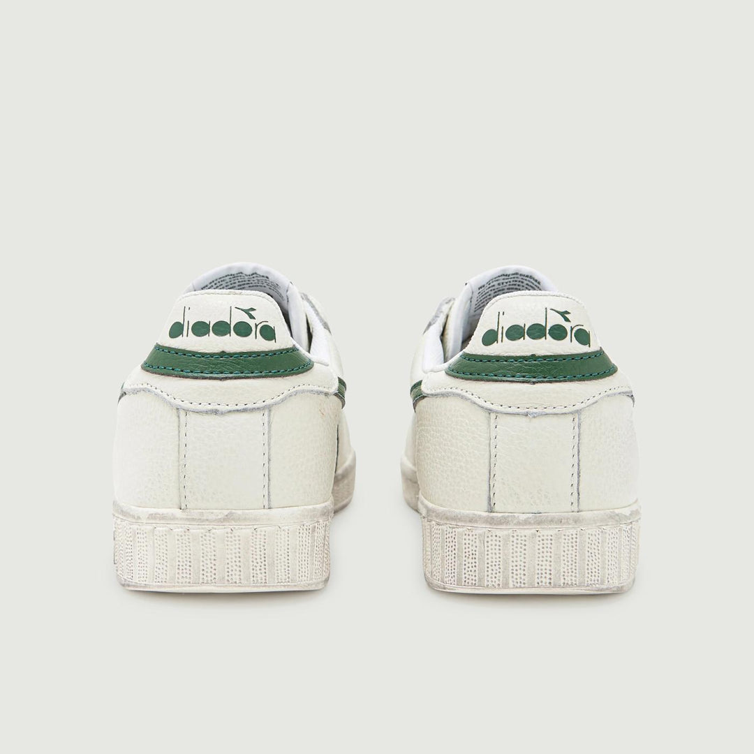 SNEAKERS GAME L LOW WAXED BIANCO VERDE