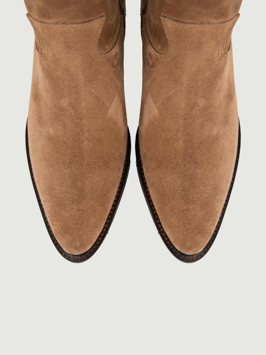 STIVALETTO TEXANO BEIGE CON PUNTALE 5212 09 ALPE 