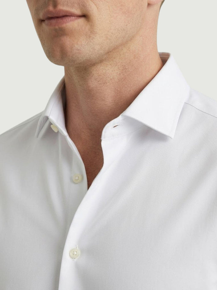 Camicia in tessuto performance bianca PERFORMANCE BIANCO ANDREA MORANDO 